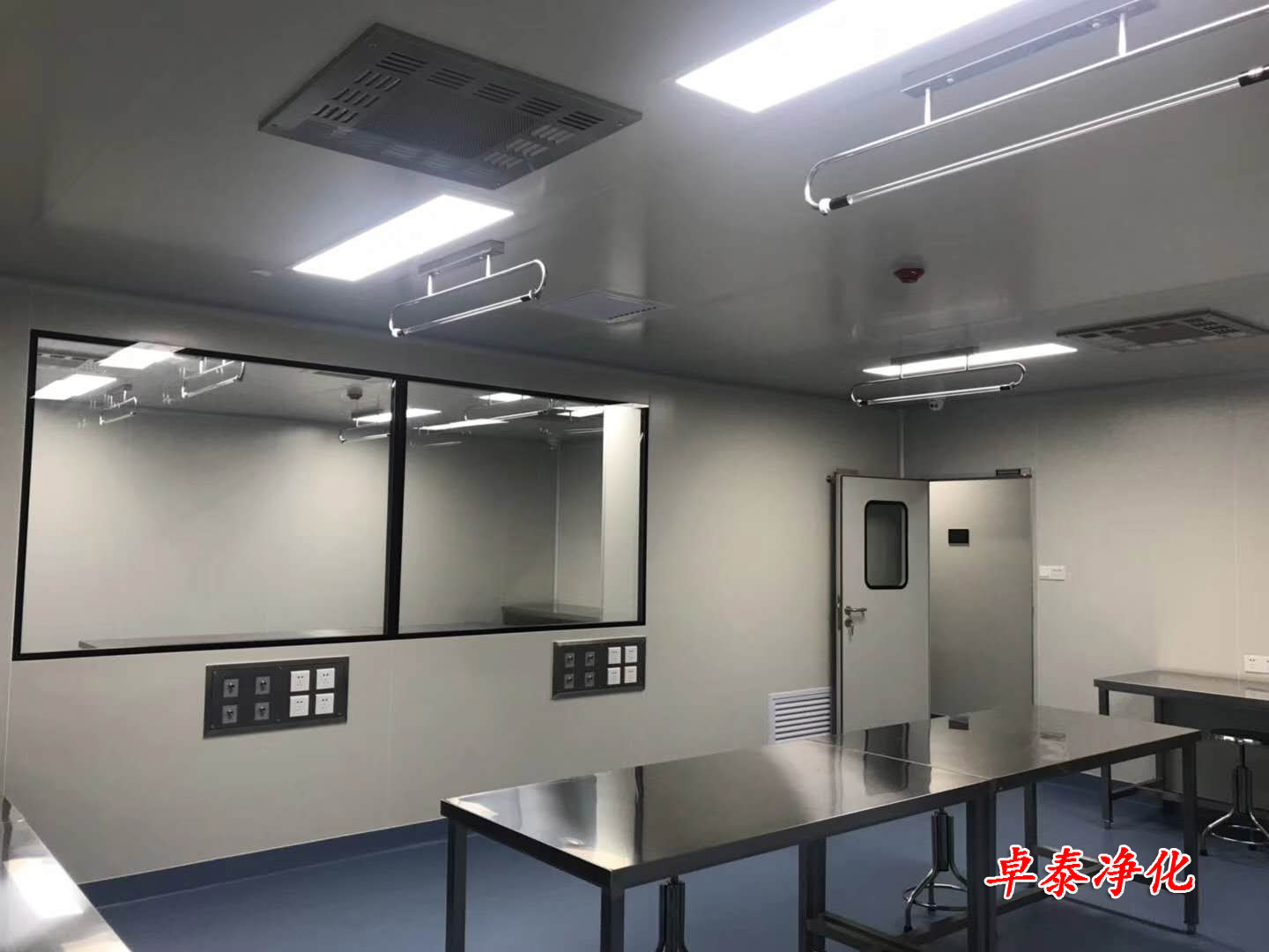 河北生物凈化車間設(shè)計施工裝修安裝廠家卓泰凈化