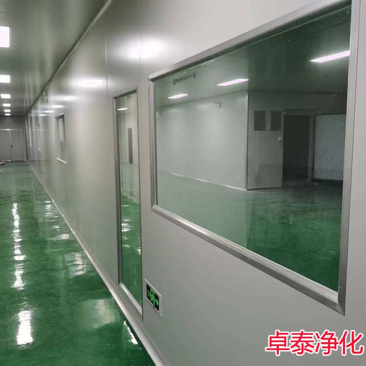 薺葩健康有限公司預(yù)制菜凈化車間裝修施工完成，河北裝修凈化車間找卓泰凈化工程