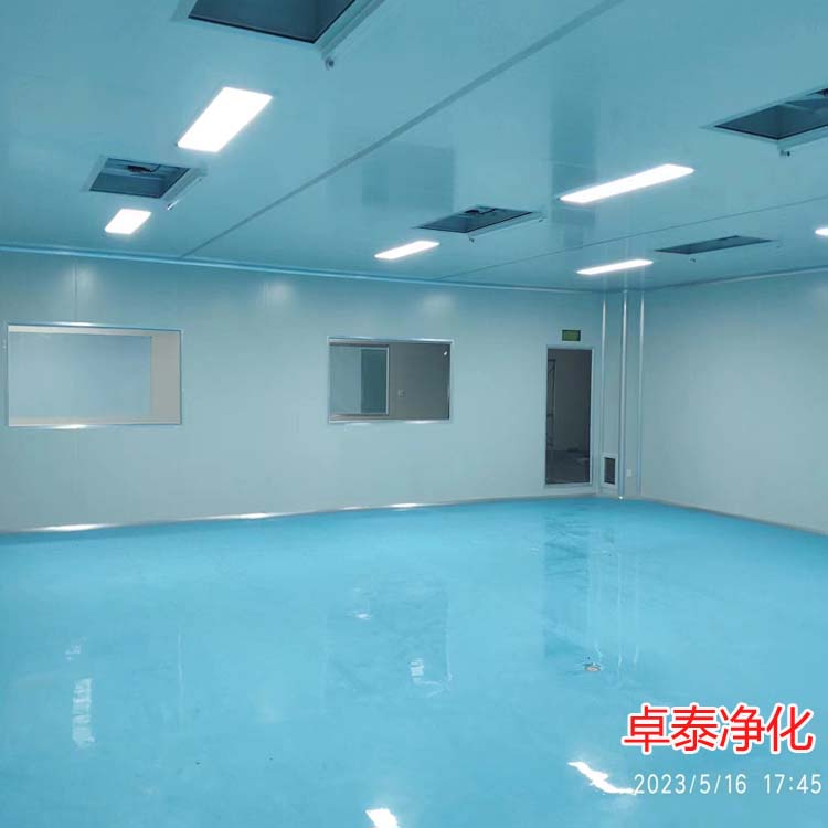 河北消字號(hào)凈化車間裝修施工現(xiàn)場(chǎng)，潔凈室裝修設(shè)計(jì)施工廠家找卓泰凈化
