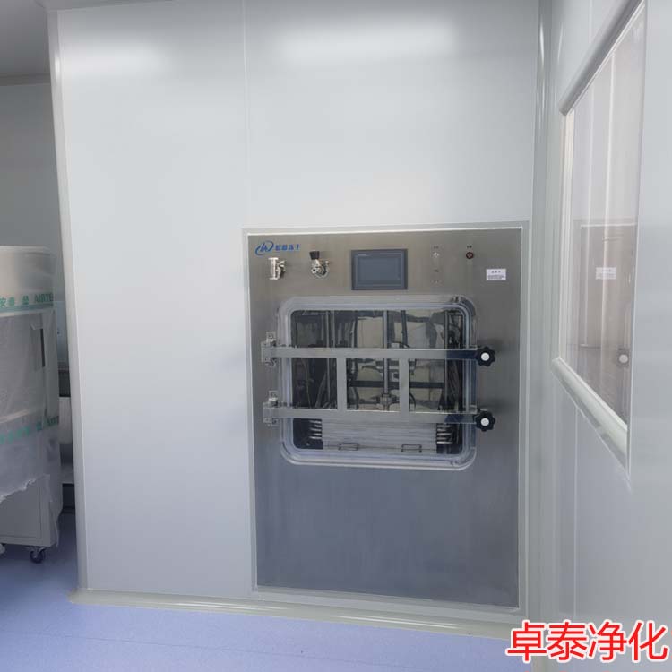 卓泰凈化分享萬(wàn)級(jí)凈化車(chē)間施工現(xiàn)場(chǎng)圖，河北凈化車(chē)間施工建設(shè)廠家