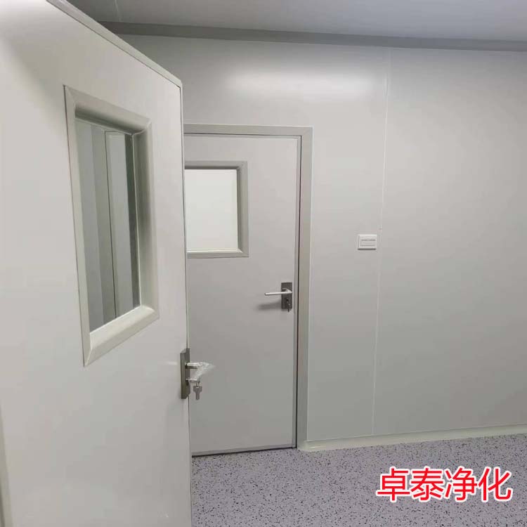 在凈化車間、潔凈室中氣閘室的作用，河北凈化車間裝修廠家找卓泰凈化